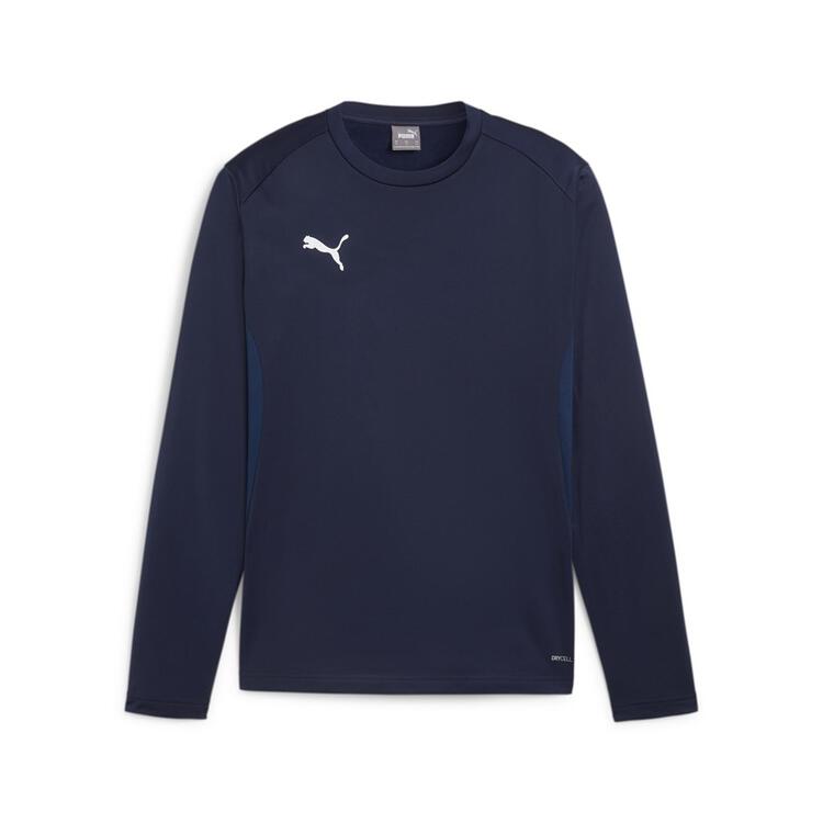 puma teamgoal training sweat 658649 puma navy puma white persian blue gr l