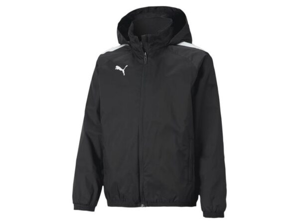 Puma teamLIGA All Weather Jkt Jr 657246 Puma Black-Puma Black - Gr....