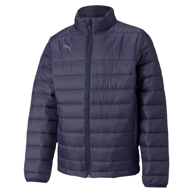 puma teamliga light jacket jr 657618 peacoat gr 116