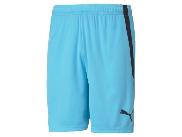 Puma teamLIGA Shorts 704924 Blue Atoll-Puma Black - Gr. 3XL