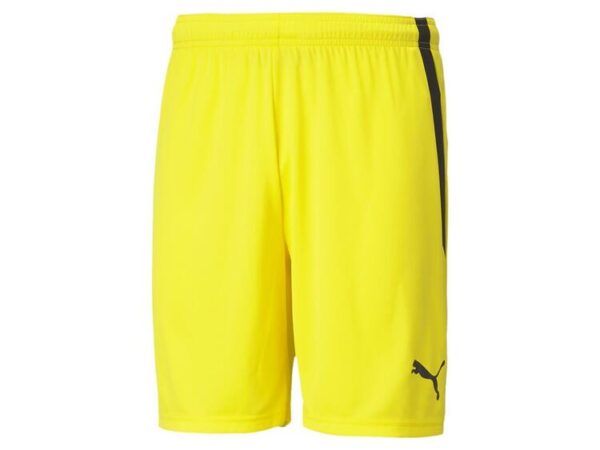 Puma teamLIGA Shorts 704924 Cyber Yellow-Puma Black - Gr. 3XL