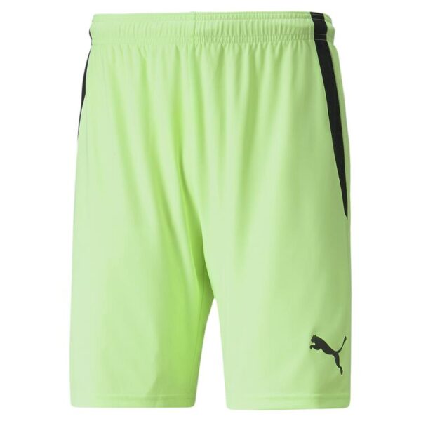 Puma teamLIGA Shorts 704924 Fizzy Lime-Puma Black - Gr. 3XL