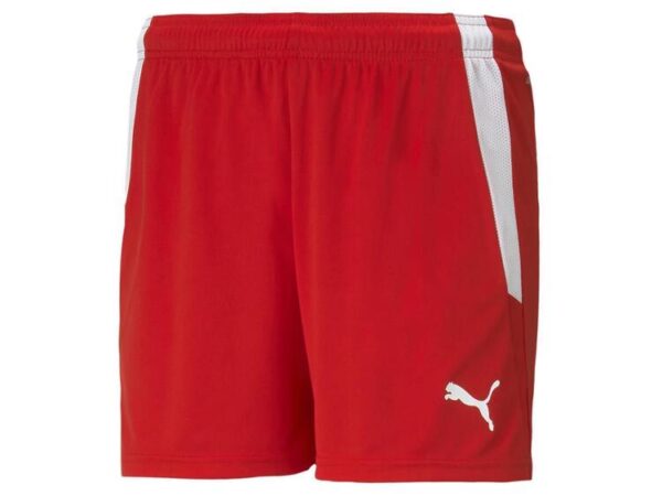 Puma teamLIGA Shorts W 704936 Puma Red-Puma White - Gr. XS