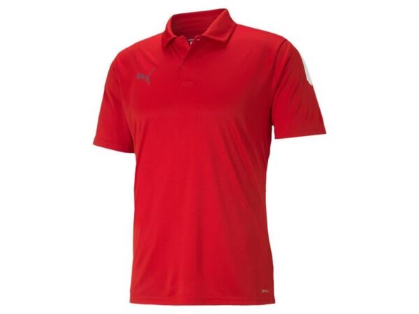 Puma teamLIGA Sideline Polo 657257 Puma Red-Puma White - Gr. 3XL