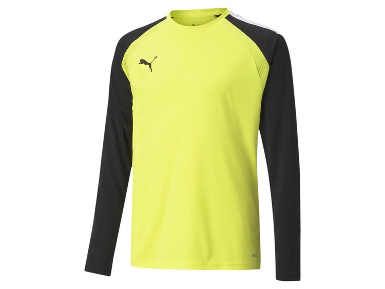 puma teampacer gk ls jersey jr 704939 fluo yellow puma black puma white gr 164