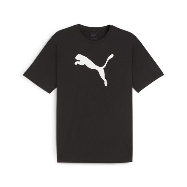 Puma teamRISE Logo Jersey Cotton 658705 PUMA Black-PUMA White - Gr....