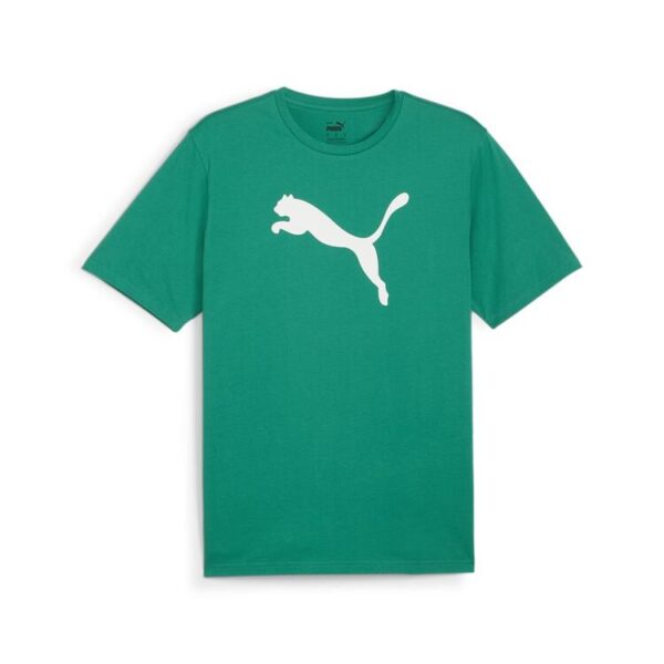 Puma teamRISE Logo Jersey Cotton 658705 Sport Green-PUMA White -...