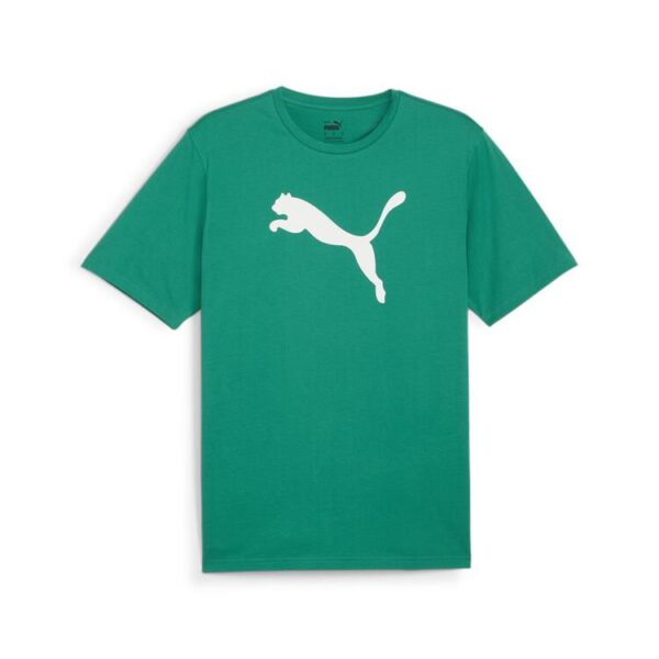 Puma teamRISE Logo Jersey Cotton 658705 Sport Green-PUMA White - Gr. L