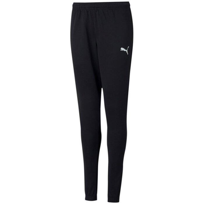 puma teamrise poly training pants 657390 puma black puma white gr m