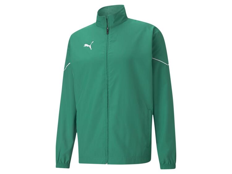 puma teamrise sideline jacket 657326 pepper green puma black gr