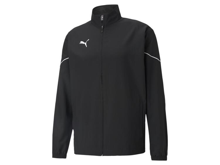 puma teamrise sideline jacket 657326 puma black puma white gr l