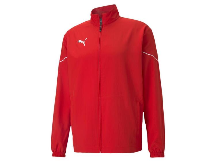 puma teamrise sideline jacket 657326 puma red puma black gr l