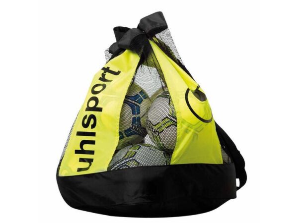 Uhlsport BALLBAG (12 BALLS) schwarz/fluo gelb 100426302 Gr. NOSIZE