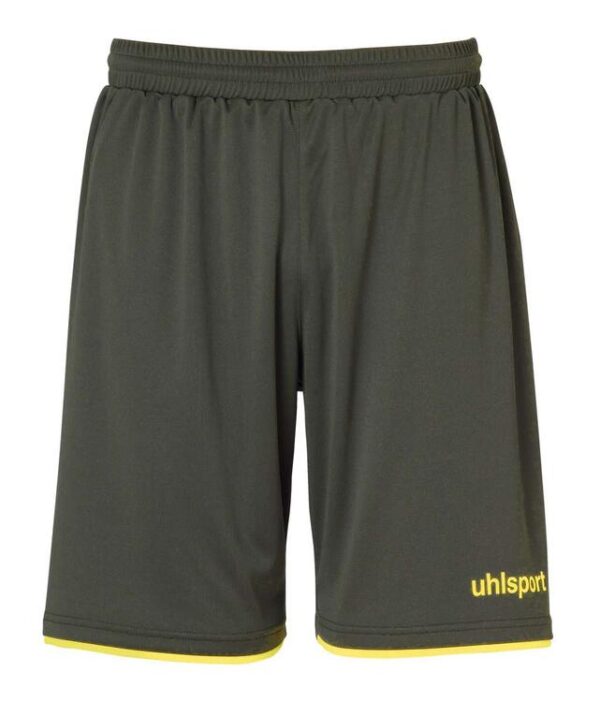 Uhlsport CLUB SHORTS 100380601 dark olive/fluo gelb 128