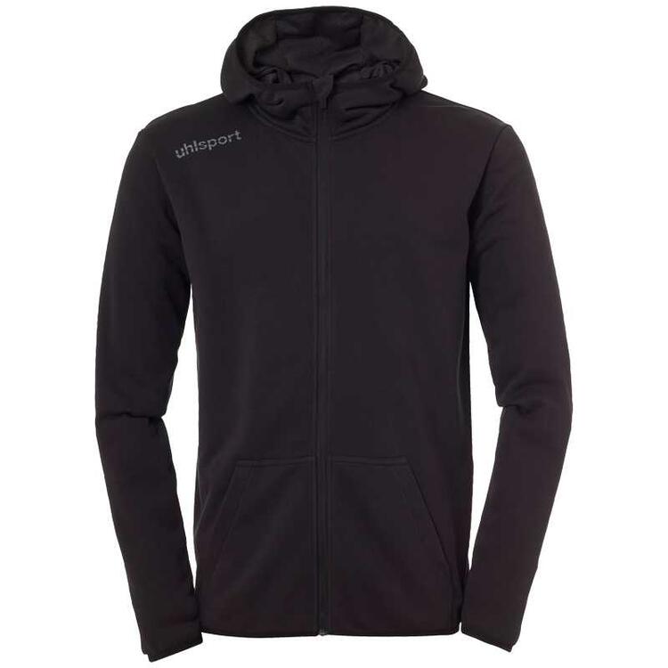 uhlsport essential kapuzenjacke hood jacket 1005196 schwarz 116