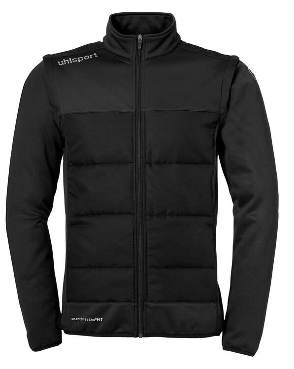 uhlsport essential multi jacket with rem sleeves schwarz 100600301 gr l