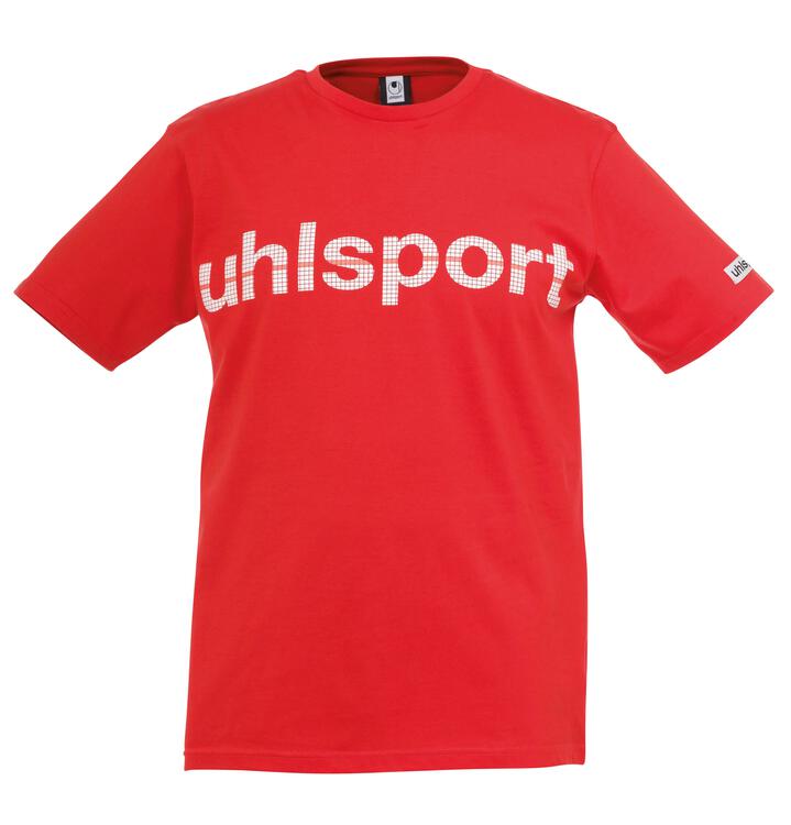 uhlsport essential promo t shirt rot l