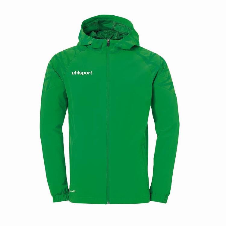 uhlsport goal 25 evo woven hood jacket 100221706 gruen lagune gr