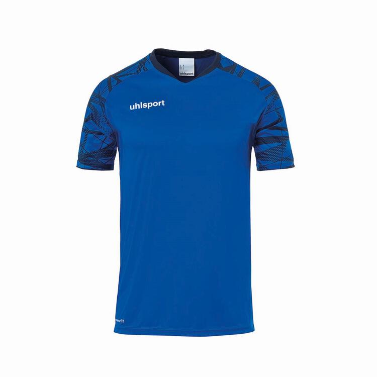 uhlsport goal 25 trikot kurzarm 100221503 azurblau marine gr 116