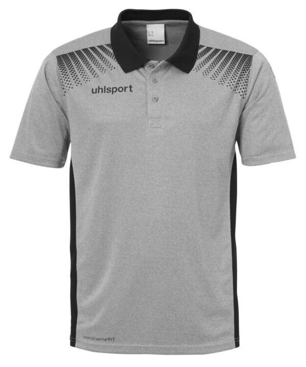 Uhlsport GOAL POLO SHIRT darkgreymelange/schwarz 140