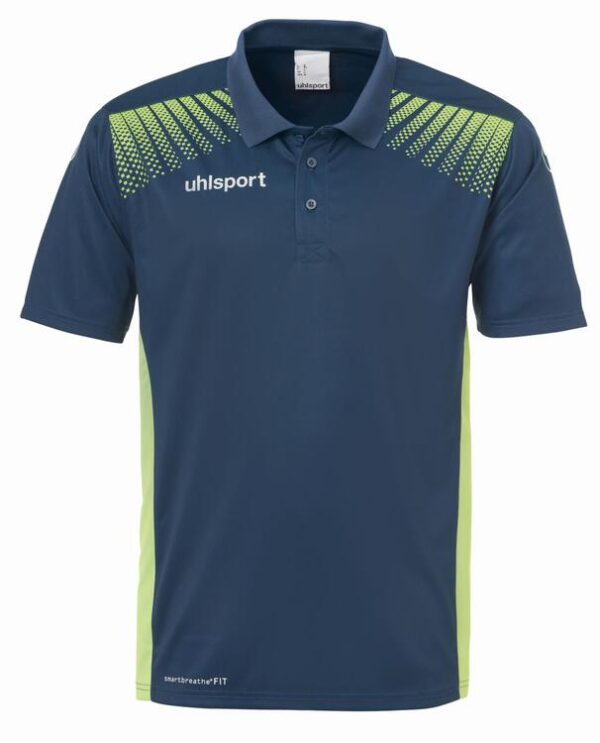 Uhlsport GOAL POLO SHIRT petrol/flashgr?n 164