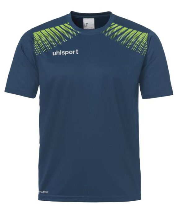 Uhlsport GOAL POLYESTER TRAINING T-SHIRT petrol/flashgr?n M