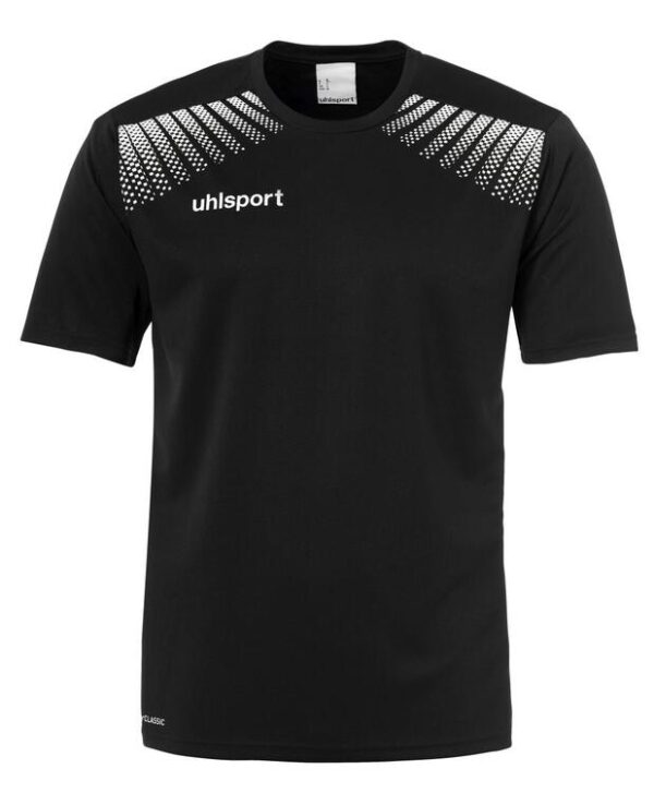 Uhlsport GOAL POLYESTER TRAINING T-SHIRT schwarz/wei? 128