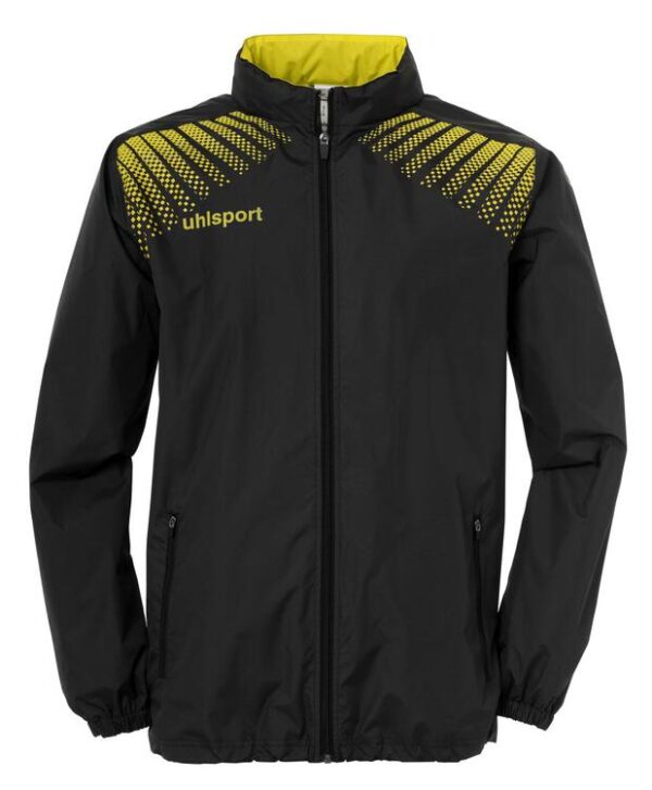 Uhlsport GOAL REGENJACKE schwarz/limonengelb M