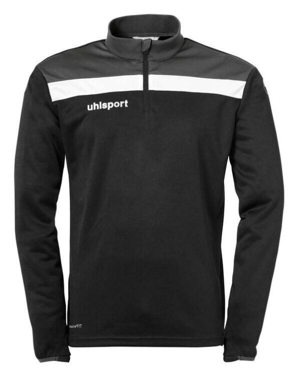 Uhlsport OFFENSE 23 1/4 ZIP TOP 100221201 schwarz/anthra/wei? 116