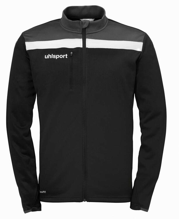 uhlsport offense 23 polyesterjacke 100519801 schwarz anthra weiss 128