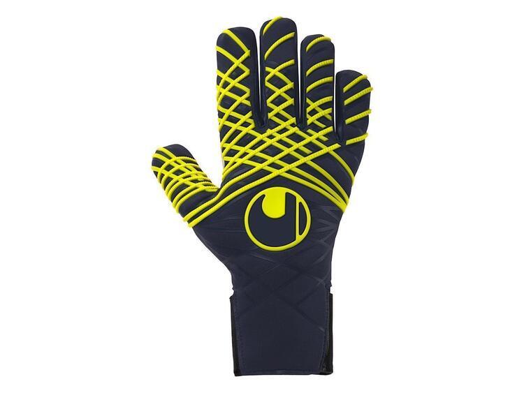 uhlsport prediction absolutgrip hn fit 101135601 marine weiss fluo gelb gr 10