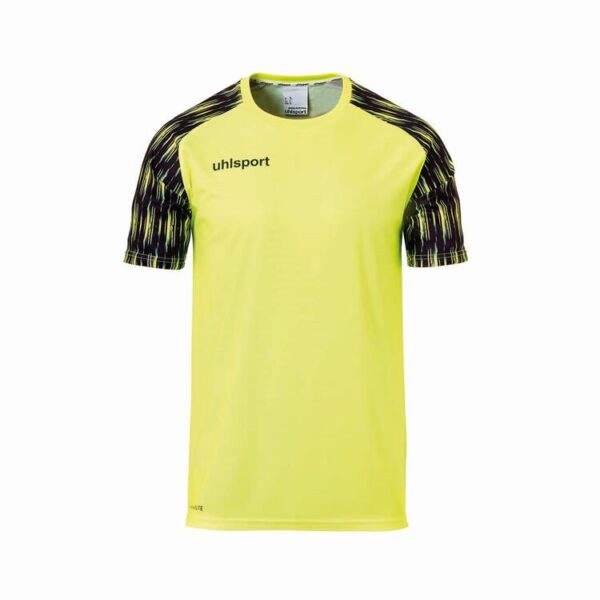 Uhlsport REACTION GOALKEEPER SET 100366703 fluo gelb/schwarz - Gr. 140