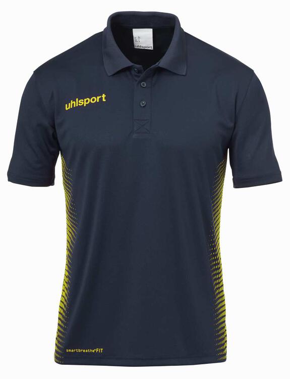 uhlsport score polo shirt marine fluo gelb 100214808 gr 152