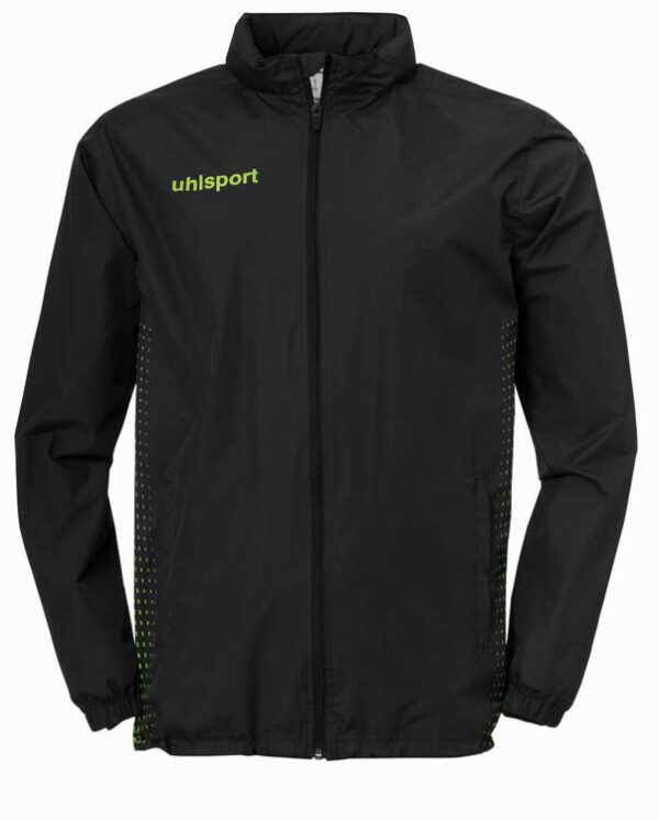 Uhlsport SCORE REGENJACKE schwarz/fluo gr?n 100335206 Gr. 116