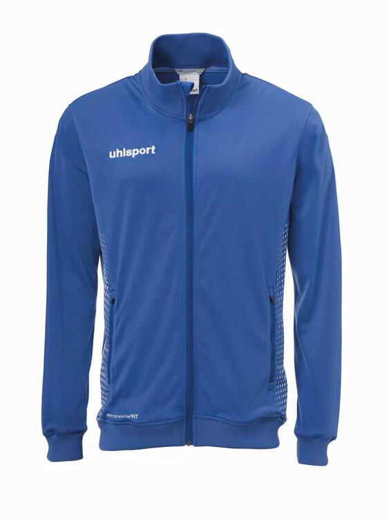 uhlsport score track jacket azurblau weiss 116