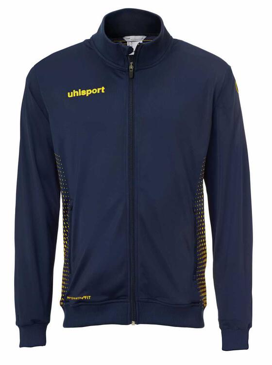 uhlsport score track jacket marine fluo gelb 116