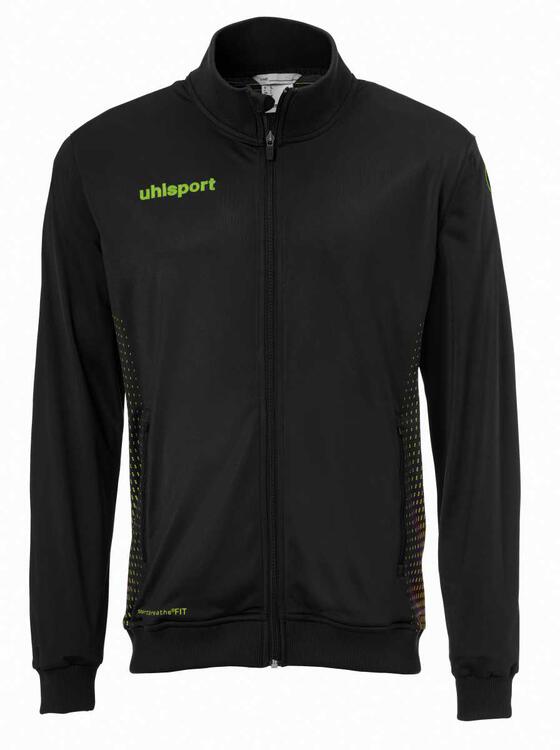 uhlsport score track jacket schwarz fluo gruen 116