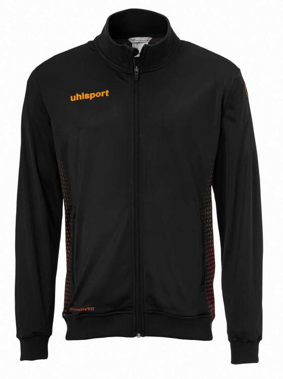 uhlsport score track jacket schwarz fluo orange 116