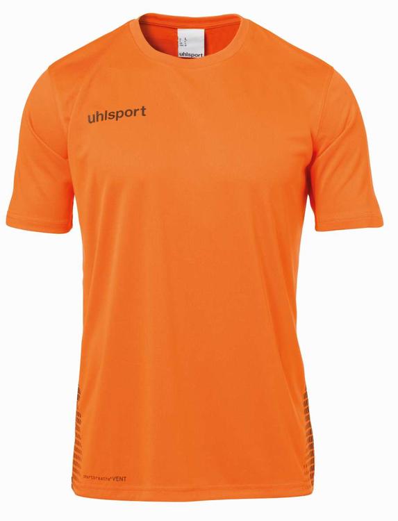 uhlsport score training t shirt fluo orange schwarz 100214709 gr 116