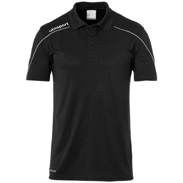 Uhlsport STREAM 22 POLO SHIRT 1002204 schwarz/wei? 140