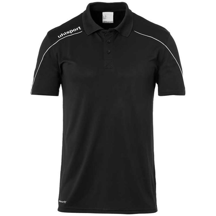 uhlsport stream 22 polo shirt 100220401 schwarz weiss gr