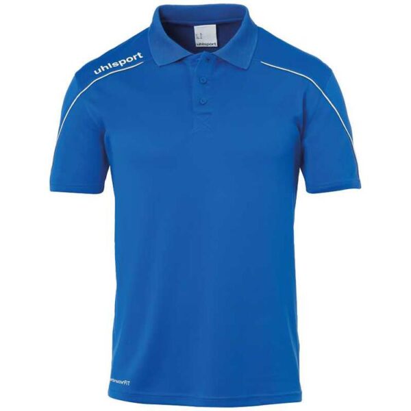 Uhlsport STREAM 22 POLO SHIRT 100220403 azurblau/wei? Gr. 140