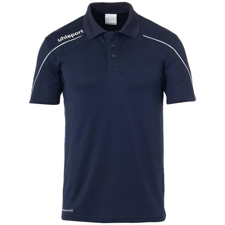 uhlsport stream 22 polo shirt 100220412 marine weiss gr 140