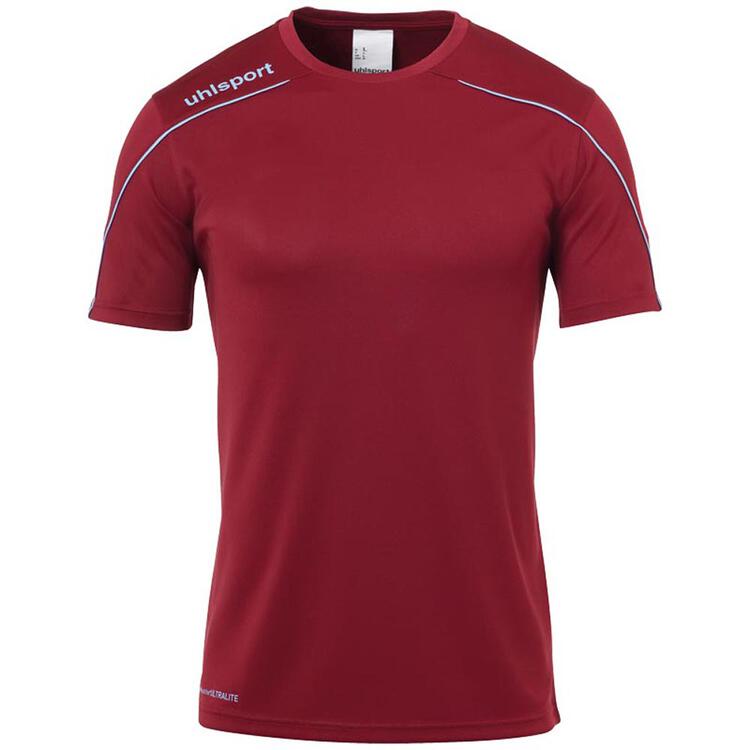 uhlsport stream 22 trikot kurzarm 1003477 bordeaux skyblau 116