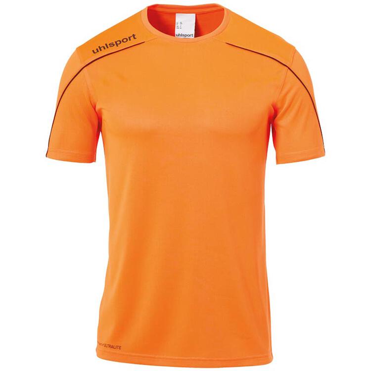 uhlsport stream 22 trikot kurzarm 1003477 fluo orange schwarz 116