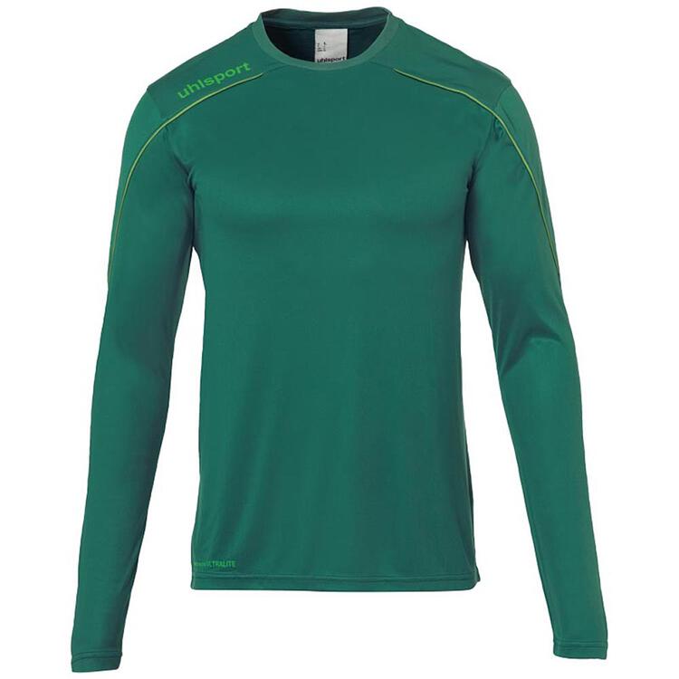 uhlsport stream 22 trikot langarm 1003478 fir gruen fluo gruen 116