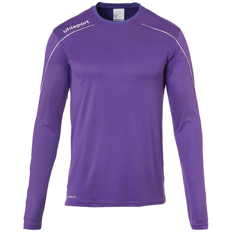 uhlsport stream 22 trikot langarm 1003478 lila weiss 116