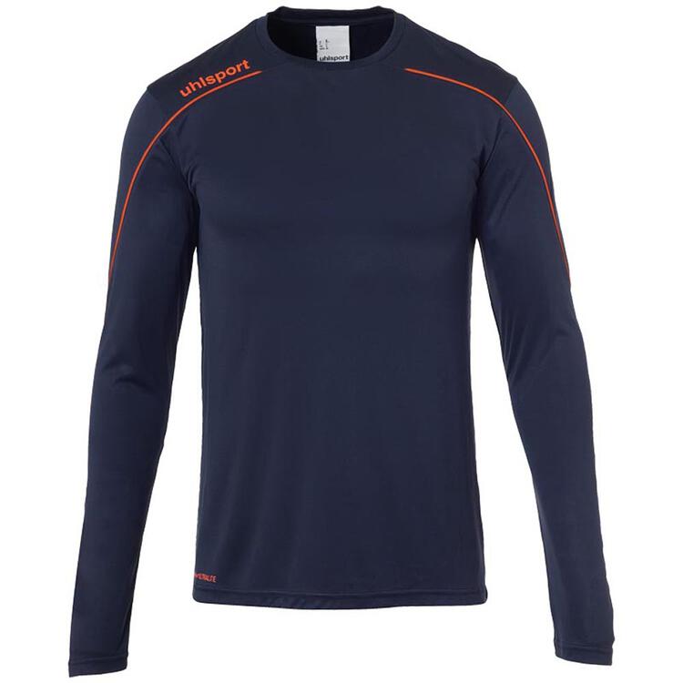 uhlsport stream 22 trikot langarm 1003478 marine fluo rot 116