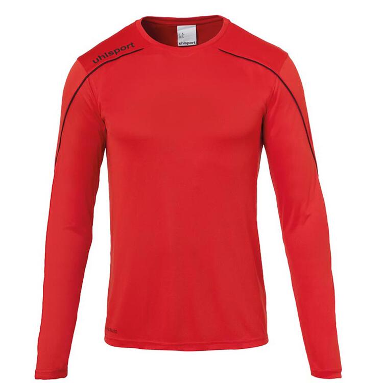 uhlsport stream 22 trikot langarm 1003478 rot schwarz 128