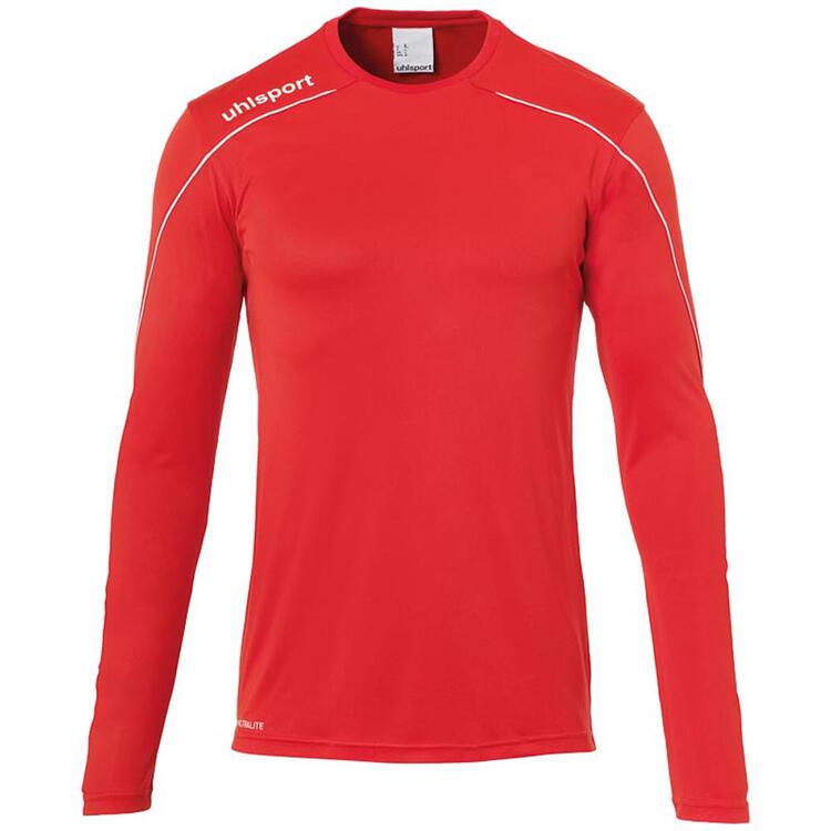 uhlsport stream 22 trikot langarm 1003478 rot weiss 116